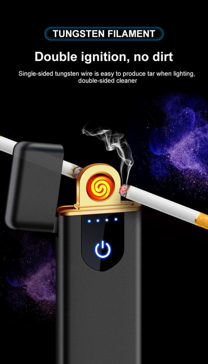 Fingerprint Coil Lighter -