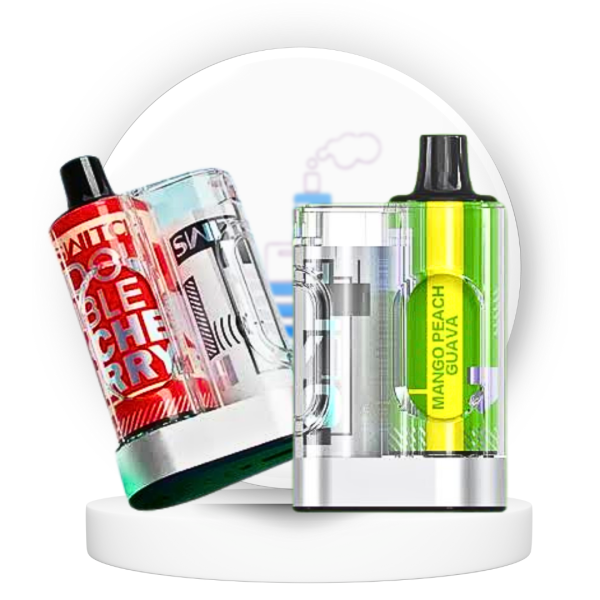 ফ্লাইটো সুইচ ৬০০০ পাফস ডিসপোজেবল পড কিট (Flyto Switch 6000 Puffs Disposable Pod Kit)।